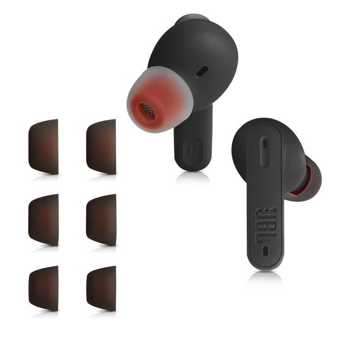 Lot de 8 Paires d'embouts en Silicone compatibles avec Les écouteurs sans Fil Beats Flex/Beats X/Beats Powerbeats Pro (Bleu Glacier
