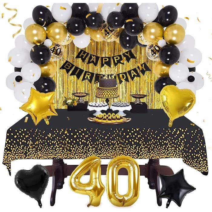 Déco anniversaire 40 ans pas cher - Fêtez vos 40 ans avec VegaooParty!
