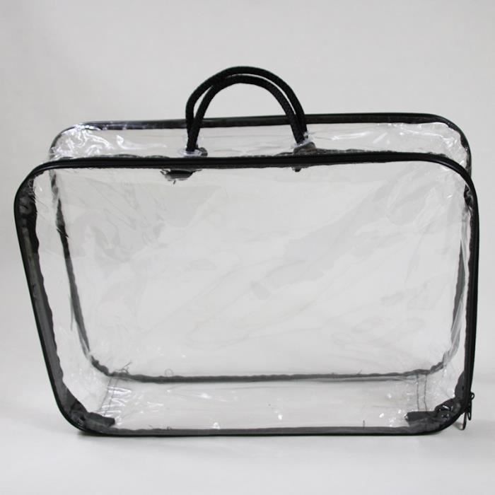 Housse pour valise Sac de rangement de voyage Transparent tanche
