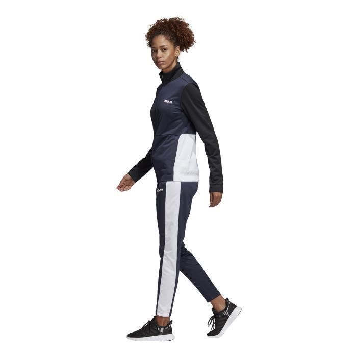 Surv tement femme adidas Plain Tricot Bleu Multisport