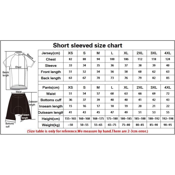 Powered by Beer Tenue de V lo Route Maillot Homme Manches Courte