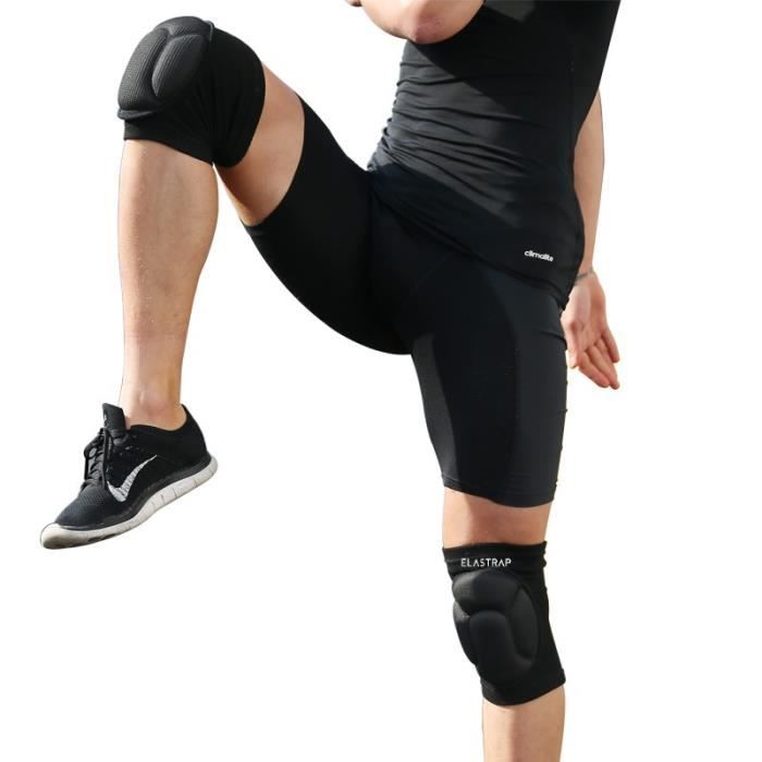 L-7mm-Noir-2 pièces-Genouillères Squat pour la musculation, genouillères,  protection de sécurité, pour le spo - Cdiscount Sport