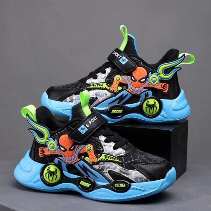 Basket Enfant Chaussures Garcon Fille Nouveau Baskets Noir Cdiscount Chaussures