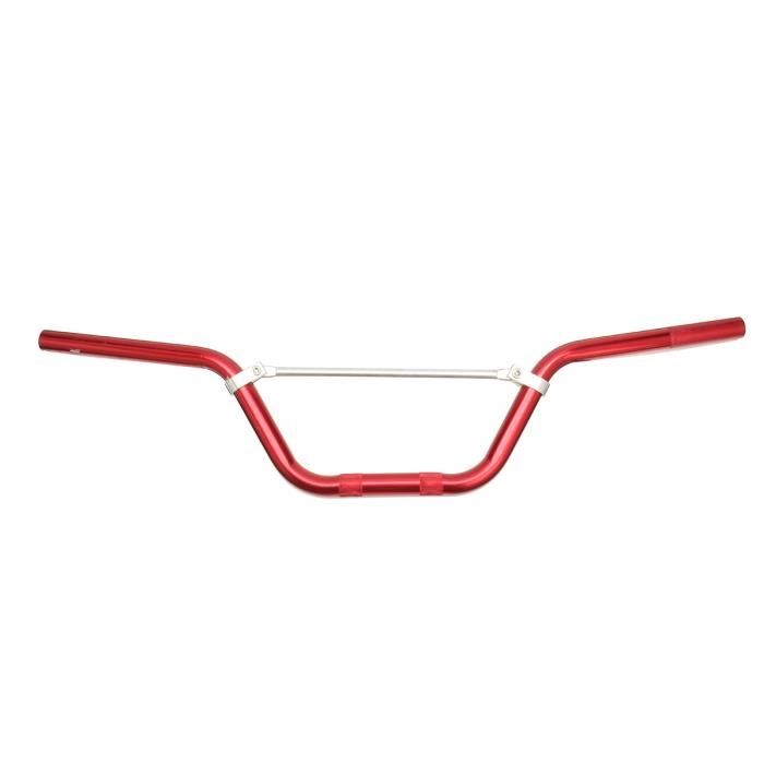 NEUFU 22MM Guidon Barre Pour Moto Cross Dirt Pit Bike VTT Quad Enduro Rouge Cdiscount Auto