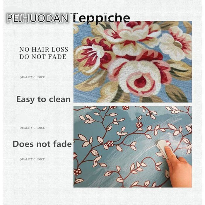 PEIHUODAN Tapis Chambre Ado 3D - Tapis Sol Gaming Imprimé Ciel étoilé Néon Graffiti & Console De Jeu - Flanelle Doux Antidérapant - Pour Garçon Enfant (Bleu,100x120cm