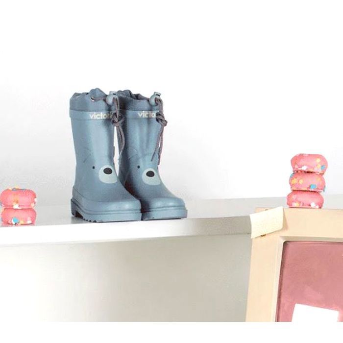Bottes de pluie enfant Victoria Animales Bleu 33 Garçon