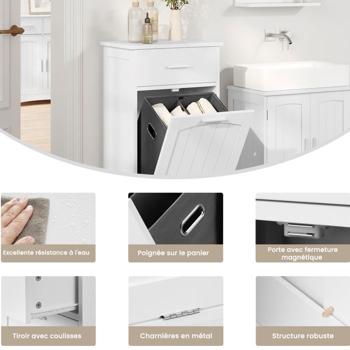 Armoire Murale avec Miroir, avec Lampe LED, avec Câble, Placard 3 Portes, Étagère Réglable, Porte Sèche-Cheveux, Pot, Moderne Chic, Blanc | Leroy Merlin Armoire Murale avec Miroir, avec Lampe LED, avec Câble, Placard 3 Portes, Étagère Réglable, Porte Sèche-Cheveux, Pot, Moderne Chic, Blanc | Leroy Merlin