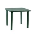 Table carrée en résine Elegia 79x79x72cm 7house.  Vert-0