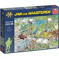 Puzzle Cinéma et publicité - JUMBO - Jan van Haasteren The Film Set - 2000 pièces - Multicolore-0