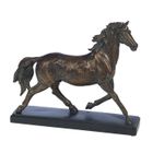 Cheval sur socle bronze - Amadeus
