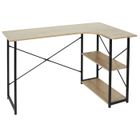 The Home Deco Factory - Bureau d'angle Job - Noir