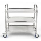 BRAND LUXS 3 étages Chariot de service cuisine professionnel inox