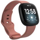 Bracelet silicone - IMOSHION - Fitbit Sense / Versa 3 - Orange - Léger - Confortable