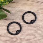 TINKSK - TINKSKY 2 pcs Silencieux Militaire pour Chien ID Tag Dogtag de l'Armée de Silicone (Noir) COLLIER