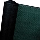 WOLTU Brise vue renfoncé pour balcon, Protection contre le vent, le soleil, la poussière, 1.5 x 30m, Vert Foncé