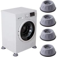 Coussinets de pieds Anti-Vibration pour Machine à laver, 4 pièces, coussinets de pied de machine à laver pour tous les lave-linge