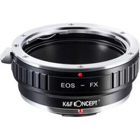 K&F Concept Objectif EOS EF-EFS pour Appareil Photo sans Miroir FujiFX Série Mount X-Pro1 X Camera X