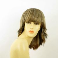 Perruque Femme Charlotte – Châtain Cuivré Mêlé Blond – Mi-longue – Synthétique – Neuf Avec étiquettes