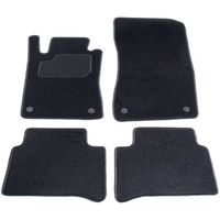 Tappetini Auto Velours Per Mercedes E Classe W211 (2002-2009) – Set Standard Grigio Alta Qualità Antiscivolo