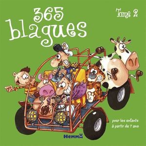 LIVRE JEUX ACTIVITÉS 365 Blagues pour les enfants à partir de 7 ans