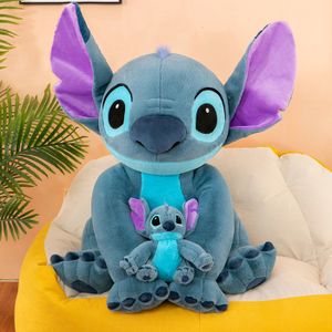 PELUCHE Peluche Disney Angel Stitch - XIAOHUOLONG - Jouet en Peluche pour Enfants - Bleu - 5 mois et plus