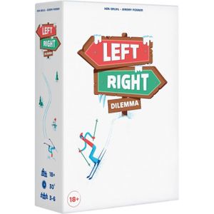 JEU SOCIÉTÉ - PLATEAU ASMODEE | Left Right Dilemma | Jeu de société | Je