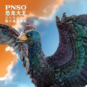FIGURINE - PERSONNAGE PNSO – modèles de dinosaures préhistoriques: 29 Gaoyuan le Microraptor