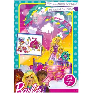 Calendrier De L'Avent Princesse 2025 - 12 Poupées + 12 Robes Interchangeables - Cadeau Noël Fille 3 Ans Et + - Activité Créative Famille