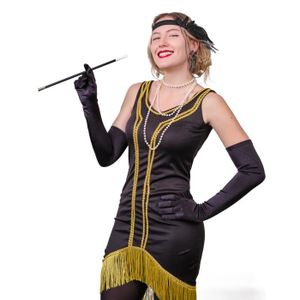 Style années 20 en plume de paon pour femme charleston gatsby le magnifique  carnaval costume et accessoires. - - taille uniqu - Cdiscount Au quotidien