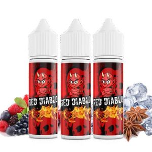 LIQUIDE Pack 150 ml ( 3 x 50 ml ) e-liquide Red Diablo - 5