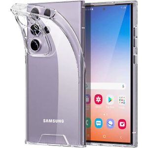 ivoler Coque pour Samsung Galaxy S23 Ultra 5G, Ultra Transparent Étui de  Protection en Silicone Antichoc avec Coins Renforcés, Clair Mince Souple  TPU Bumper Housse : : High-Tech