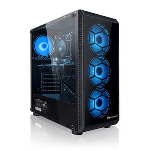 UNITÉ CENTRALE  PC Gamer fixe Hoover - AMD Ryzen 5 4500 - RTX4060T