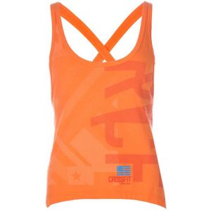 tee shirt reebok femme orange