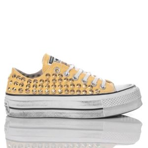 converse jaune solde