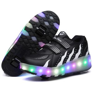 SKATESHOES LED Chaussures Roller Baskets Enfants Skateshoes U