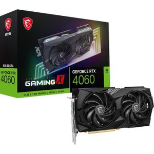 CARTE GRAPHIQUE INTERNE MSI - Carte Graphique - GeForce RTX™ 4060 GAMING X