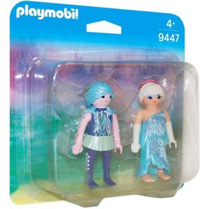 UNIVERS MINIATURE PLAYMOBIL 9447 - Fées de l'Hiver - Playmobil Fairies - La Forêt enchantée - Pour Enfant Fille de 4 ans et plus