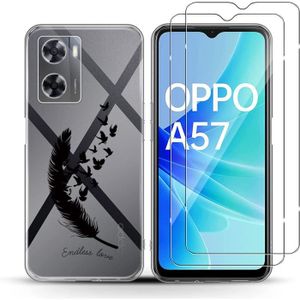 Coque Magnétique OPPO A57e – Housse Intégrale Verre Trempé Avant/arrière – 360°
