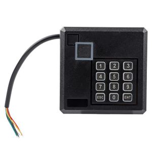 BADGE RFID - CARTE RFID SURENHAP Lecteur d'identification Lecteur de carte de contrôle d'accès RFID étanche 125 KHz/13.56 MHZ Wiegand outillage badge