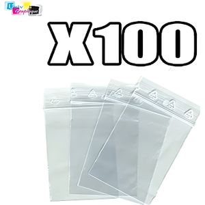 300 pièces transparent sachets plastiques refermables Sachet plastique petits  sac zip 6 * 4cm pochon plastique stockage pour la cuisine loisirs créatifs  perles échantillons biscuits bonbons : : Cuisine et Maison