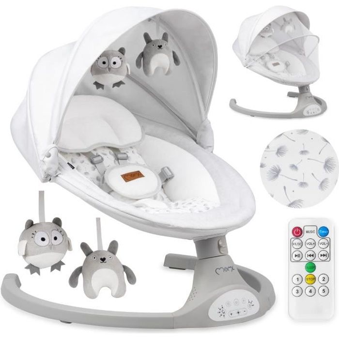 Lorelli Transat Balancelle electrique pour bébé ENJOY pas cher 