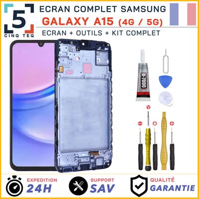 Écran OLED + Vitre Tactile Noire Pour Oppo Reno 8 5G – Neuf Sur Châssis