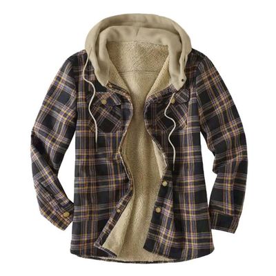 Chemise bucheron rembourrée sale