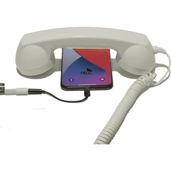 YUM--Téléphone Filaire Téléphone Fixe, Téléphone Fixe Portable Avec