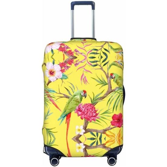 Housse Valise Léopard - Taille S | Protection Anti-Rayures & Poussière | Approuvée TSA | Élastique & Style Unique