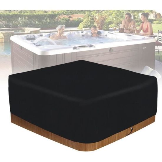 Housse De Siège Bateau Imperméable - Toile De Protection Noir - Dimensions 56x61x64 Cm - Pour Siège De Capitaine Ou Banc