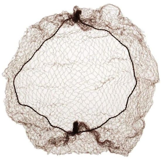 Filets à Cheveux Invisibles Lot De 100 – Élastiques, Noir, 55 Cm | Pour Cuisine, Ballet, Laboratoire, Dormir