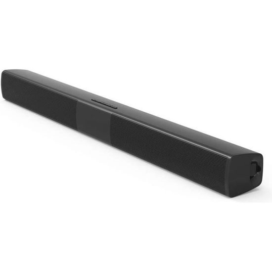 Barre De Son TV FLINQ - Bluetooth, Câble Optique Inclus, 3 Modes Sonores, 92 Cm Noir