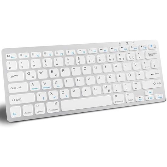 Mini Clavier Ergonomique Sans Fil Avec Touchpad Pour Smart TV - Alger Algeria