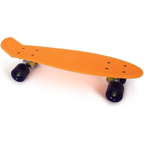 Skateboard Orange Néon - Achat / Vente Skateboard Orange Néon